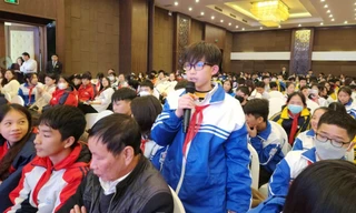 Thông điệp mà giới trẻ địa phương gửi tới Lãnh đạo tỉnh, sở ban ngành tỉnh Lạng Sơn -Ảnh: Duy Chiến 