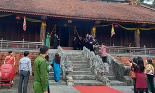 Chính thức mở cửa Chính điện Lam Kinh tại Di tích Quốc gia đặc biệt Lam Kinh