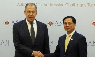 Bộ trưởng Ngoại giao Bùi Thanh Sơn gặp Bộ trưởng Ngoại giao Nga, Ukraine