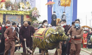 Chủ tịch nước Nguyễn Xuân Phúc dự Lễ Tịch điền Đọi Sơn