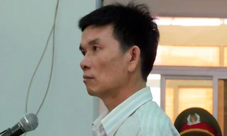 Bị cáo Nguyễn Viết Trương tại phiên tòa