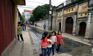 Con đường 'độc nhất vô nhị' ở vùng quê Kinh Bắc