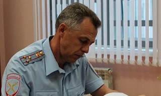 Ông Andrey Gosht, phó giám đốc cảnh sát khu vực Samara ở miền nam nước Nga