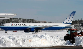 Một chiếc máy bay của hãng United Airlines