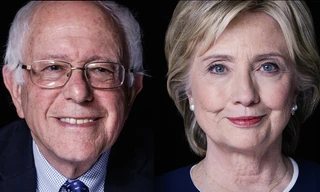 Ông Bernie Sanders và bà Hillary Clinton