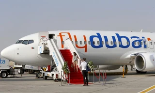 Một chiếc máy bay của Flydubai