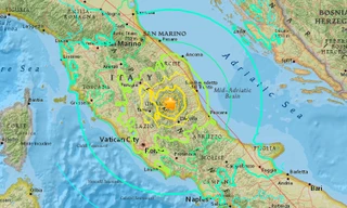 Trận động đất xảy ra ở miền trung nước Ý