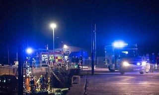 Hoạt động cứu hộ diễn ra suốt đêm 20/3