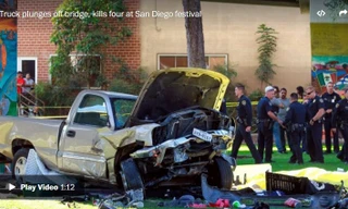 Hiện trường vụ tai nạn kinh hoàng