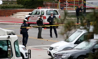 Cảnh sát tại hiện trường vụ tấn công 