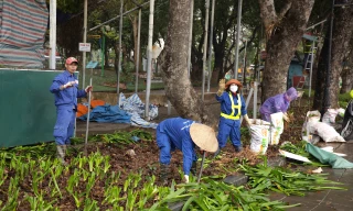 Hiện trạng công viên lớn nhất Thủ đô sắp được cải tạo