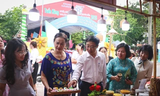 Đặc sản của hơn 20 tỉnh thành có mặt tại tuần hàng sản phẩm OCOP, làng nghề tại Tây Hồ