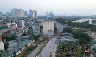 Đường 800m ở Hà Nội làm 10 năm chưa xong