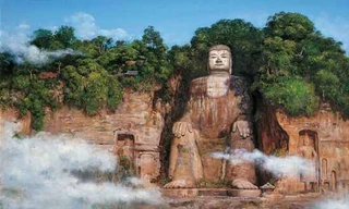 Bí ẩn về tượng đá Lạc Sơn Đại Phật