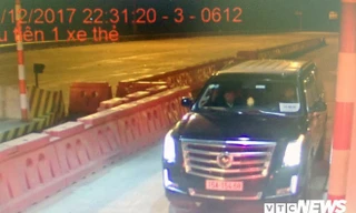 Cục Ứng phó và khắc phục hậu quả thiên tai khẳng định Cục này không cấp biển “xe hộ đê” xe Cadillac biển kiểm soát 15A-154.68 (Ảnh VTCnews)