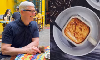 Tim Cook khiến cà phê trứng Hà Nội 'phát sốt'