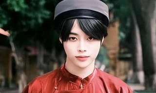 Thần tượng Hàn Quốc người Yên Bái mặc áo tấc gây sốt