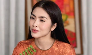 Tăng Thanh Hà xuất hiện trên sóng trực tiếp 