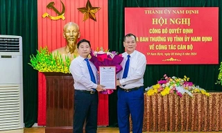 Nam Định luân chuyển, điều động nhiều cán bộ chủ chốt