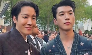 Hieuthuhai xin chụp hình cùng j-hope (BTS) gây sốt