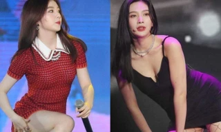 Váy ngắn cũn cỡn gây tranh cãi của Red Velvet