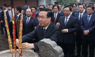 Chủ tịch nước Võ Văn Thưởng dâng hương tưởng niệm Đức vua An Dương Vương