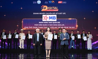 MB được vinh danh là 'Doanh nghiệp chuyển đổi số xuất sắc' năm 2024