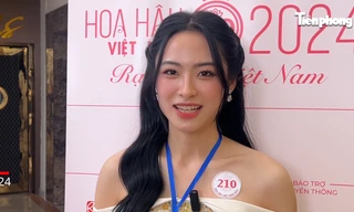 Thí sinh 19 tuổi cao 1,74 m ở Hoa hậu Việt Nam