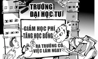 Đại học ngoài công lập vẫn miệt mài… ‘kêu cứu’