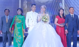 Bố Lâm Khánh Chi rưng rưng: 'Tôi hạnh phúc khi được gọi là cha vợ'