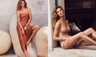 Siêu mẫu đắt giá Gisele Bundchen khoe dáng tuyệt mỹ trên tạp chí