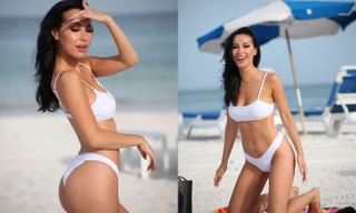 Vóc dáng tuyệt mỹ của Hoa hậu Virgin Island 