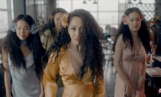 Một cảnh trong MV Như lời đồn của Bảo Anh