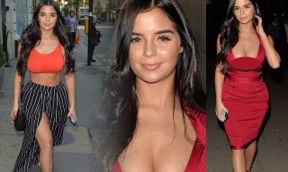 Demi Rose khoe đường cong nghẹt thở trên đường phố London