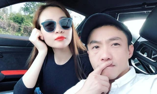 Đàm Thu Trang cùng Cường Đô La tham gia hành trình siêu xe