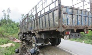 Hiện trường vụ tai nạn 