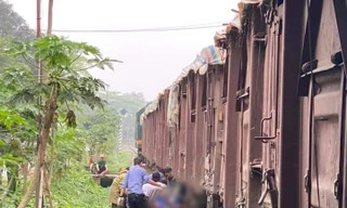Băng qua đường sắt, người đàn ông bị tàu hỏa đâm tử vong tại Yên Bái
