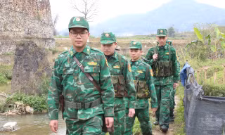 Gần 21.000 lượt người tham gia tuần tra bảo vệ biên giới ở Cao Bằng