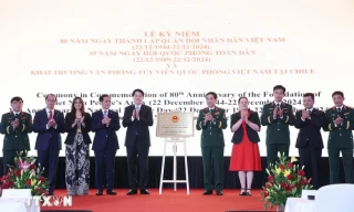 Khai trương Văn phòng Tùy viên Quốc phòng Việt Nam tại Chile