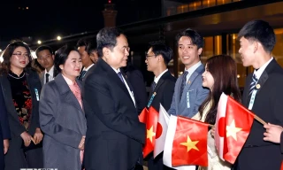 Chủ tịch Quốc hội Trần Thanh Mẫn và Phu nhân bắt đầu thăm chính thức Nhật Bản