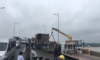 Hiện trường vụ tai nạn.