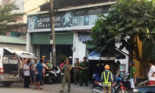 Hiện trường vụ việc.