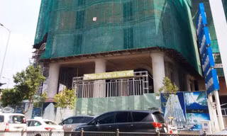 Công trình xảy ra vụ việc.