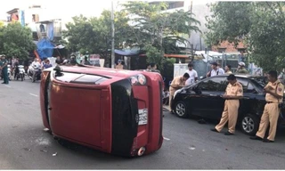 Hiện trường tai nạn.