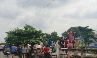 Hiện trường vụ việc.