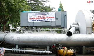 'Siêu máy bơm' chống ngập ở TPHCM sắp dừng hoạt động vì hết tiền