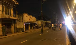Hiện trường vụ việc.