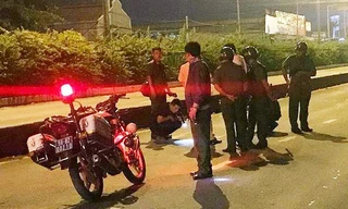 Công an khám nghiệm hiện trường