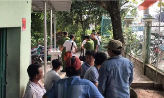 Hiện trường vụ việc.