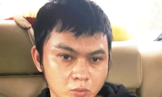 Nghi can Vũ Ngọc Hiếu bị bắt sau khi phi tang thi thể nạn nhân ở Tây Ninh.